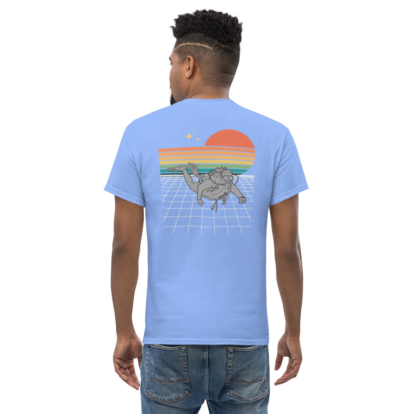 Retro Scuba Diver | Men's classic tee
