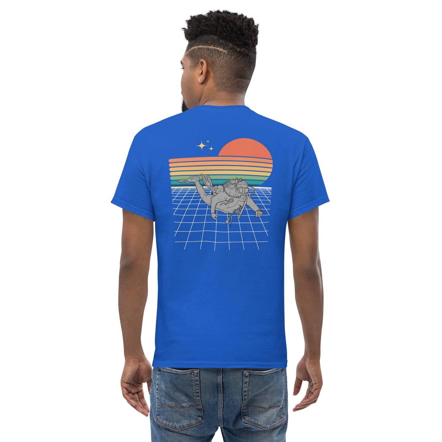 Retro Scuba Diver | Men's classic tee