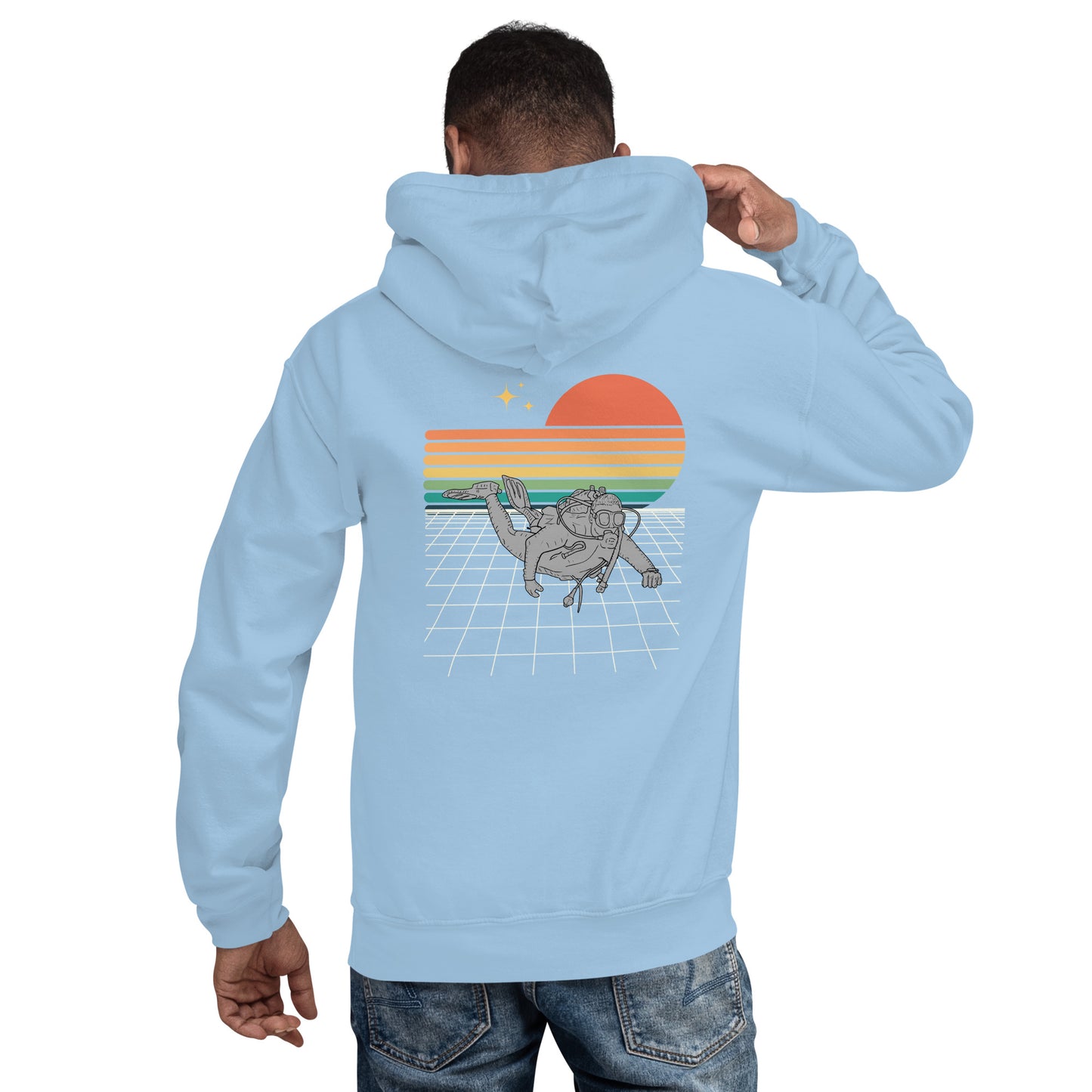 Retro Scuba Diver | Unisex Hoodie