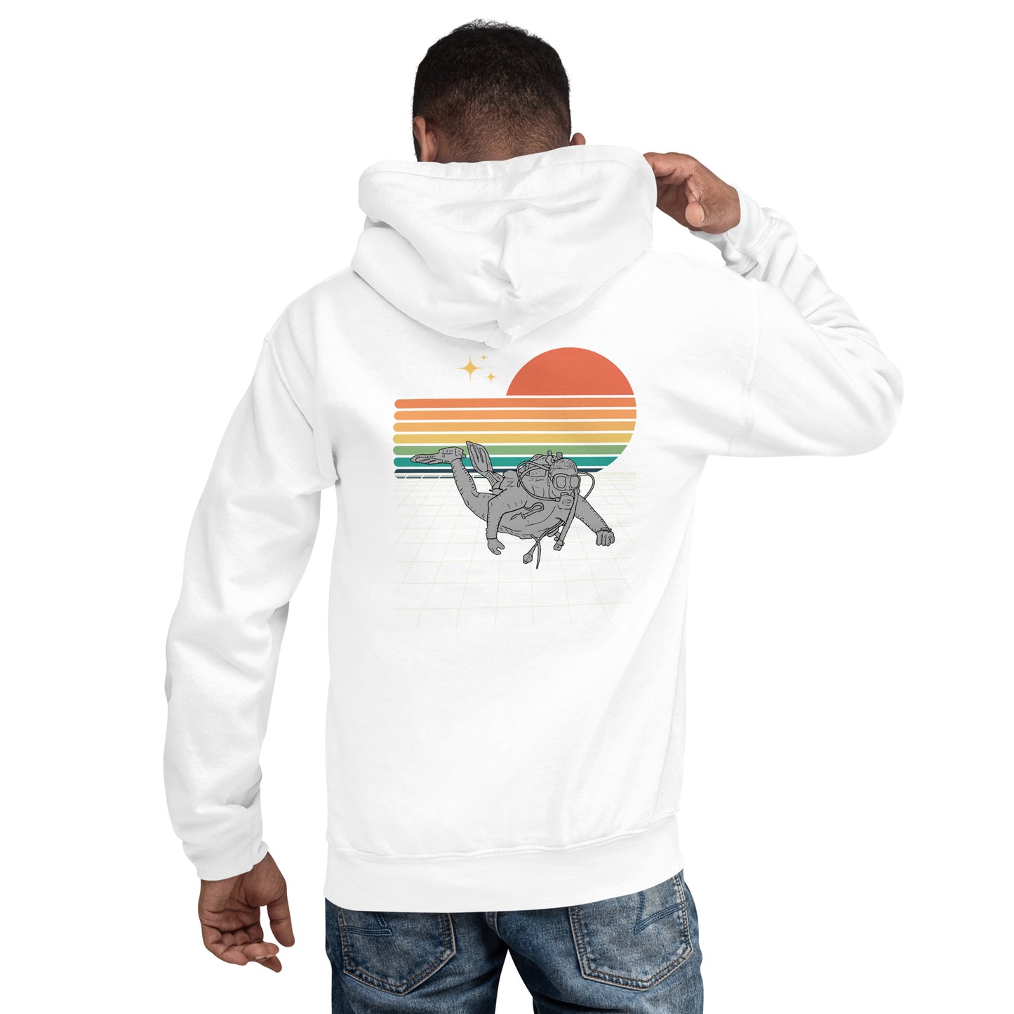 Retro Scuba Diver | Unisex Hoodie