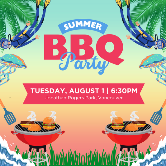 Scuba Social: Summer BBQ on Tuesday, August 1st in Vancouver